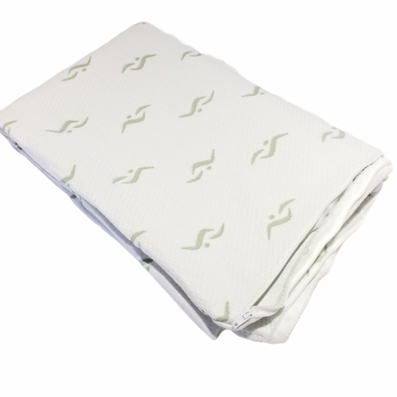NEW Twin Size Bamboo Mattress Protector Pad Cover And Pillowcase Protector - Picture 4 of 12